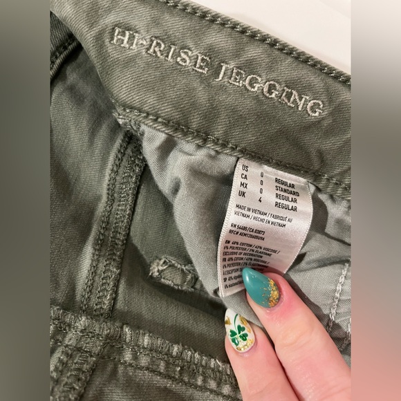 Size 0 American Eagle Super Stretch X Hi Rise Jegging - Picture 7 of 8